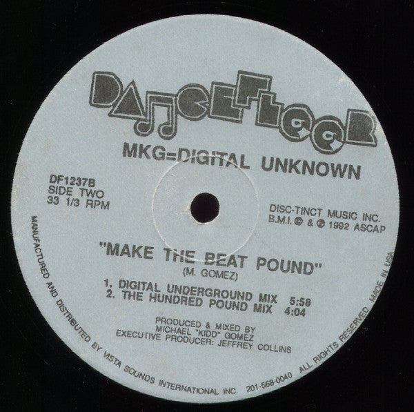 MKG=Digital Unknown* : Make The Beat Pound (12")