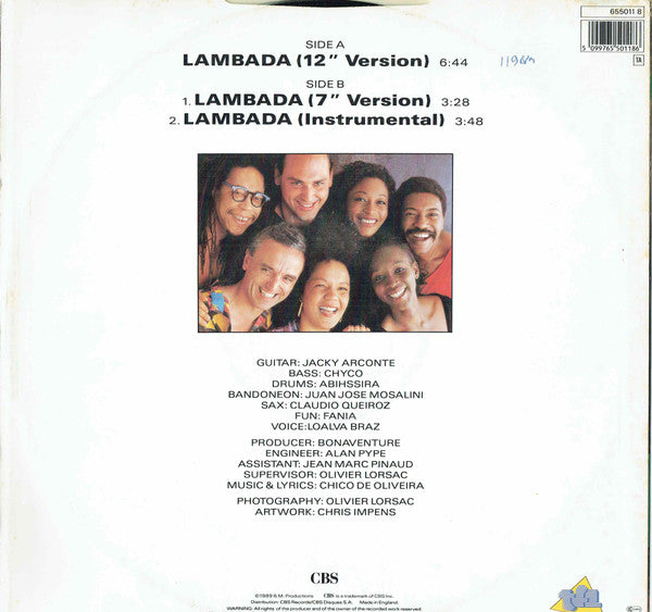 Kaoma : Lambada (12")