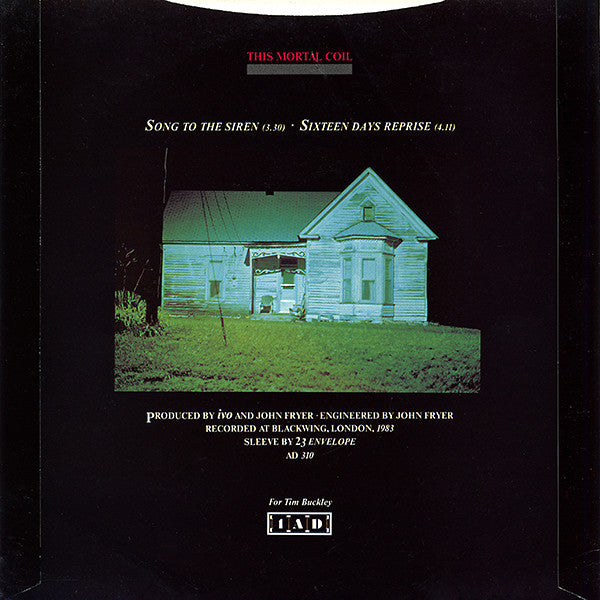 This Mortal Coil : Song To The Siren (7", Single)