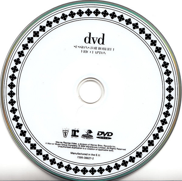 Eric Clapton : Sessions For Robert J (DVD-V, Multichannel, NTSC + CD, Album, Enh)