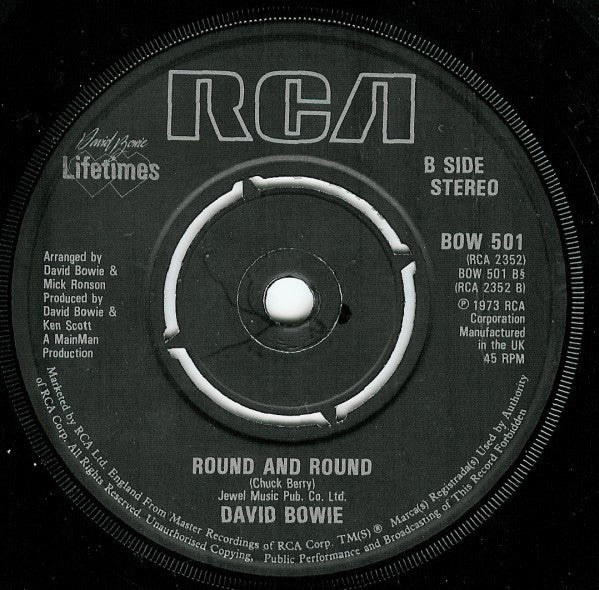 David Bowie : Drive-In Saturday (7", Single, RE)