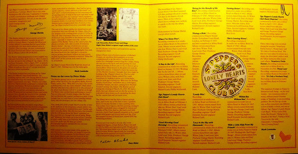 The Beatles : Sgt. Pepper's Lonely Hearts Club Band (LP, Album, RE, RM, Gat)