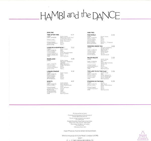 Hambi And The Dance* : Heartache (LP, Album)