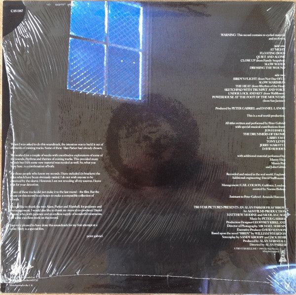 Peter Gabriel : Birdy (LP, Album)