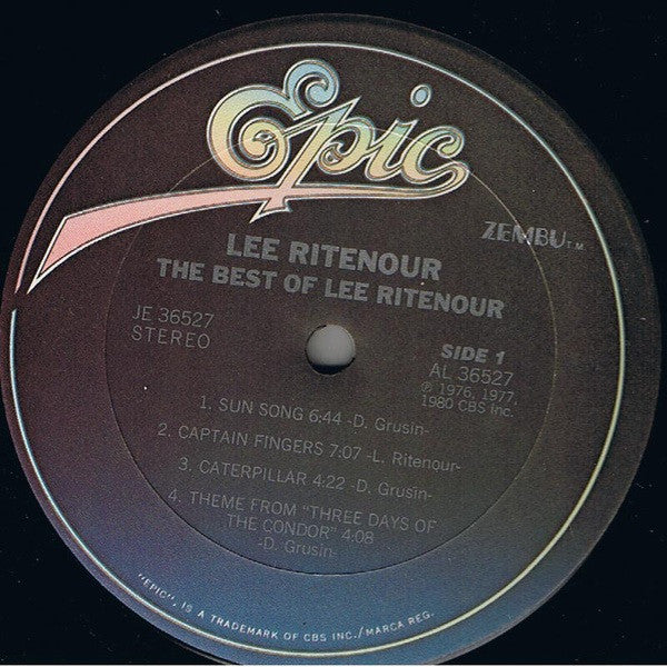 Lee Ritenour : The Best Of Lee Ritenour (LP, Comp, Ter)