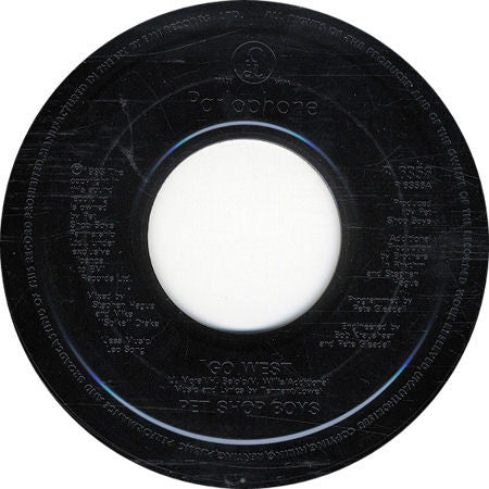 Pet Shop Boys : Go West (7", Single, Jukebox)