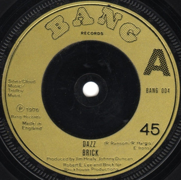 Brick : Dazz (7", Single, Sol)