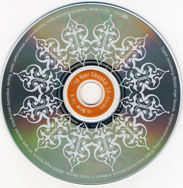 Ravi Shankar : In New York (CD, Album, RE, RM)