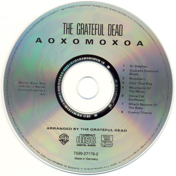 The Grateful Dead : Aoxomoxoa (CD, Album, RE, RM, RP)