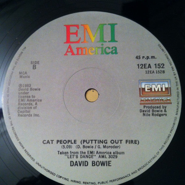 David Bowie : Let's Dance (12", Single)