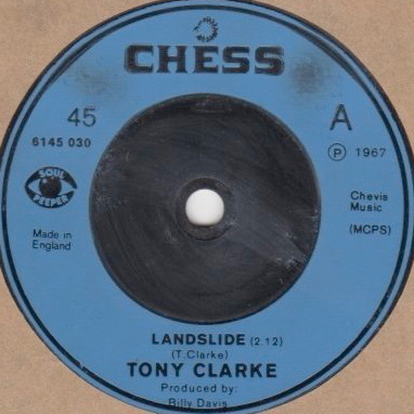 Tony Clarke (2) : Landslide / The Entertainer (7", Single, RE)