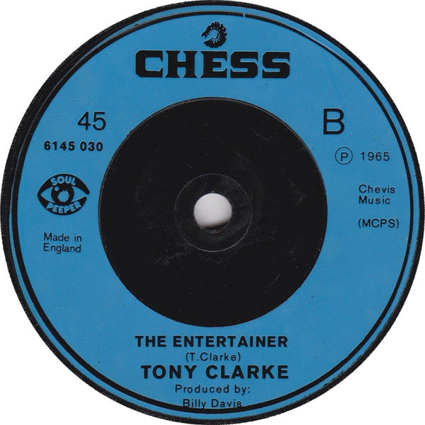 Tony Clarke (2) : Landslide / The Entertainer (7", Single, RE)