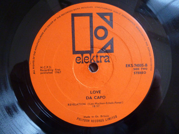 Love : Da Capo (LP, Album)