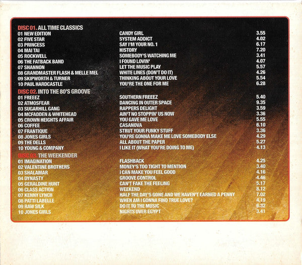 Various : 80's Groove (3xCD, Comp)