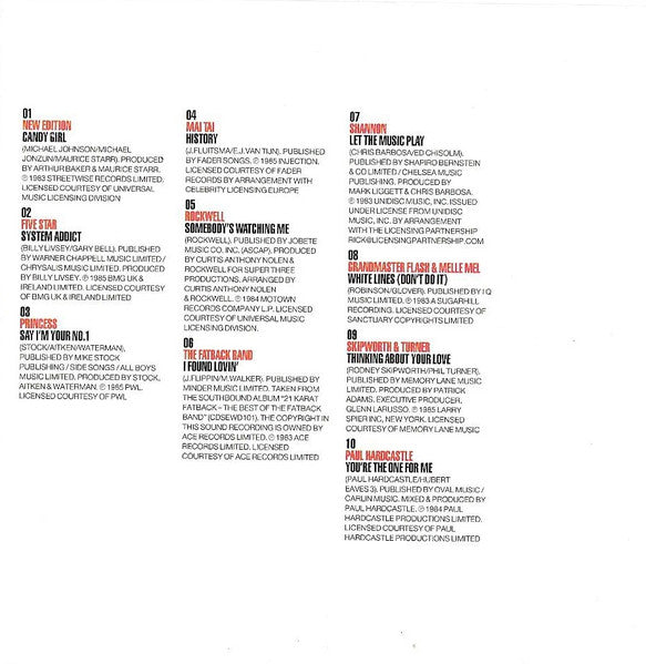Various : 80's Groove (3xCD, Comp)
