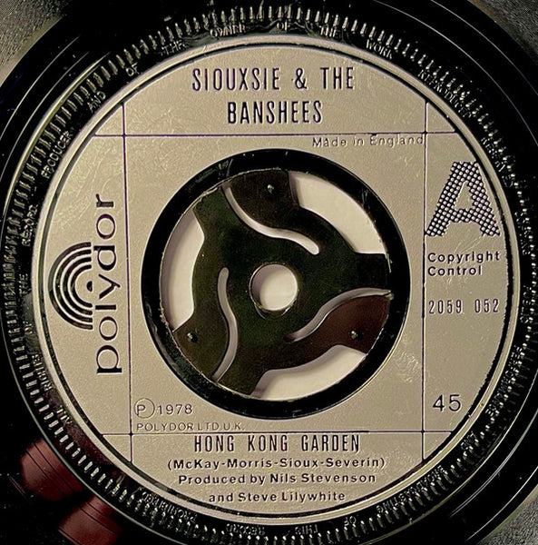 Siouxsie And The Banshees* : Hong Kong Garden (7", Single, Sil)