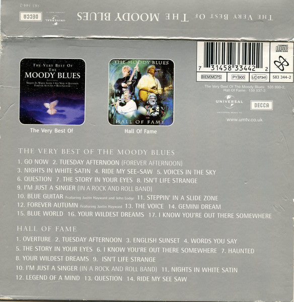 The Moody Blues : The Very Best Of The Moody Blues (2xCD, Comp, Ltd, RM)