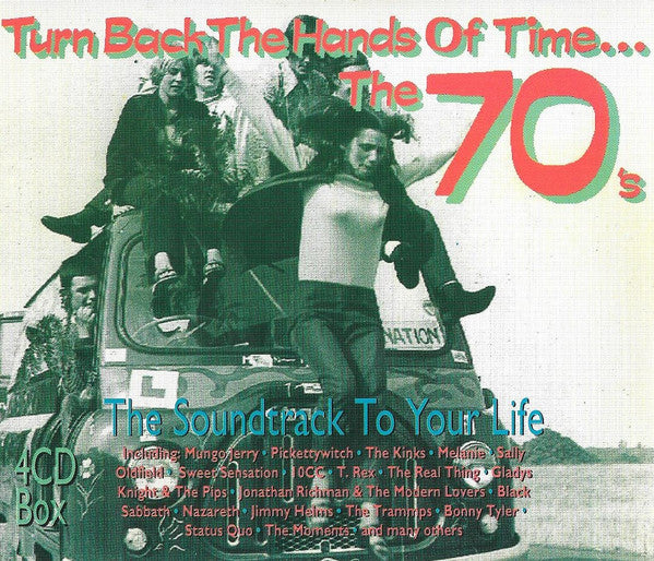 Various : Turn Back The Hands Of Time... The 70's (4xCD, Comp)