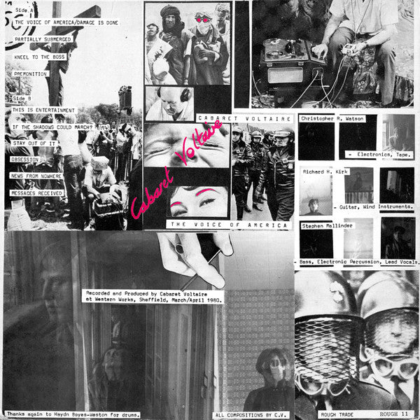 Cabaret Voltaire : The Voice Of America (LP, Album)