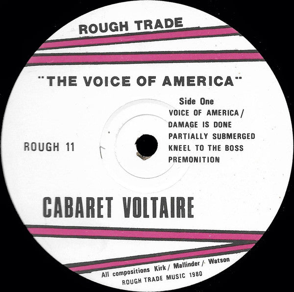 Cabaret Voltaire : The Voice Of America (LP, Album)