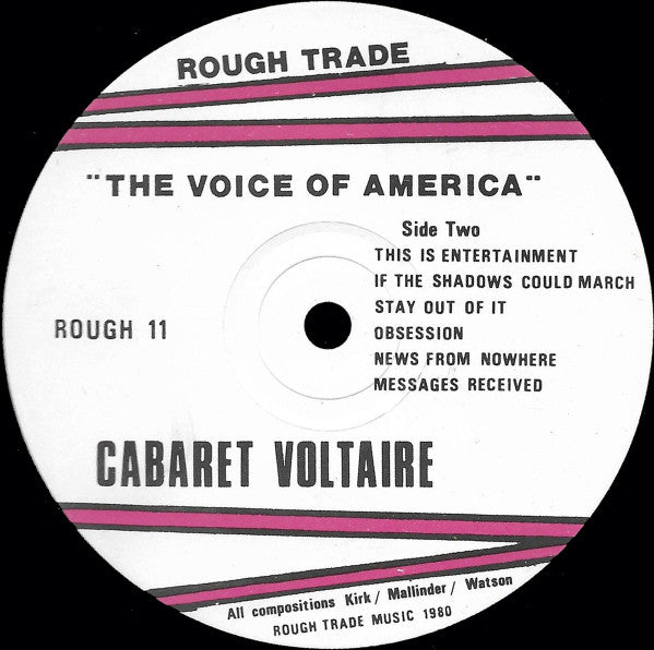 Cabaret Voltaire : The Voice Of America (LP, Album)