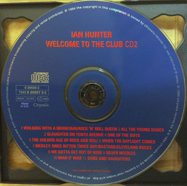 Ian Hunter : Welcome To The Club  (2xCD, Album)