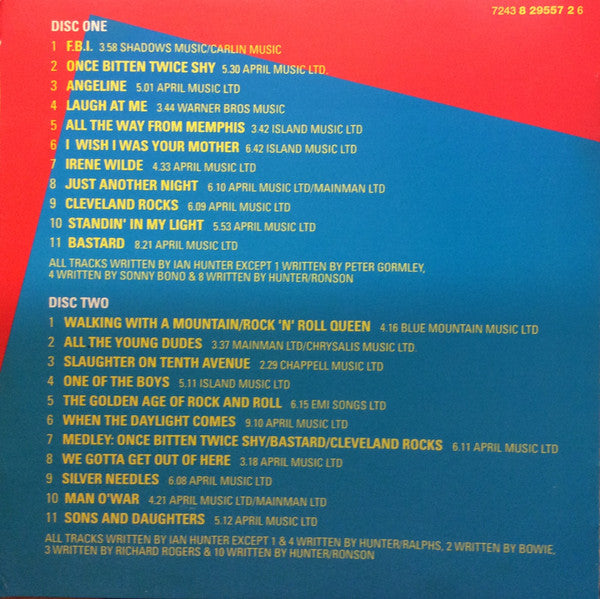 Ian Hunter : Welcome To The Club  (2xCD, Album)