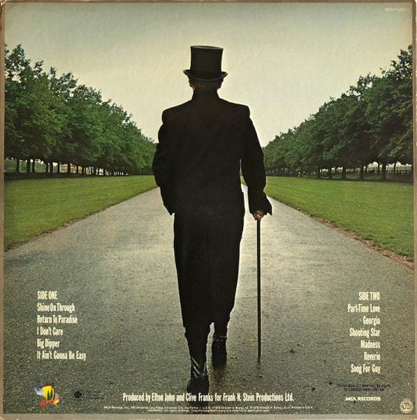 Elton John : A Single Man (LP, Album, Pic)