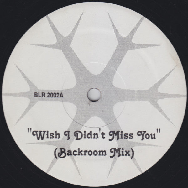 Angie Stone / Club Ice : I Wish I Didn't Miss You / ManHasset (12", Unofficial)