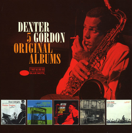 Dexter Gordon : 5 Original Albums (5xCD, Album, RE + Box, Comp)