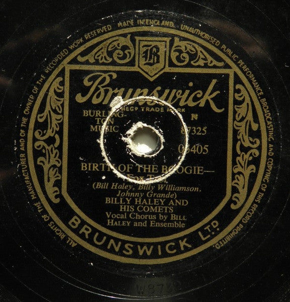 Billy Haley And His Comets* : Birth Of The Boogie / Mambo Rock (Shellac, 10")