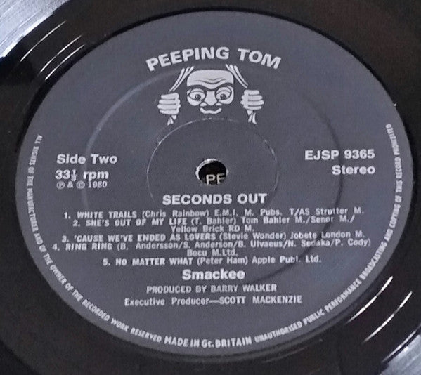 Smackee : Seconds Out (LP, Album)