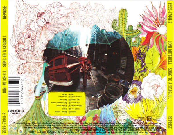 Joni Mitchell : Song To A Seagull (HDCD, Album, RE, RM)