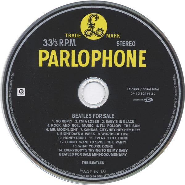 The Beatles : Beatles For Sale (CD, Album, Enh, RE, RM)