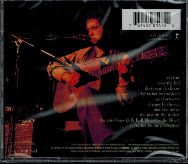 John Martyn : Solid Air (CD, Album, RE)