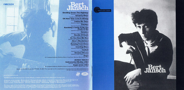 Bert Jansch : Bert Jansch (CD, Album, RE, RM)