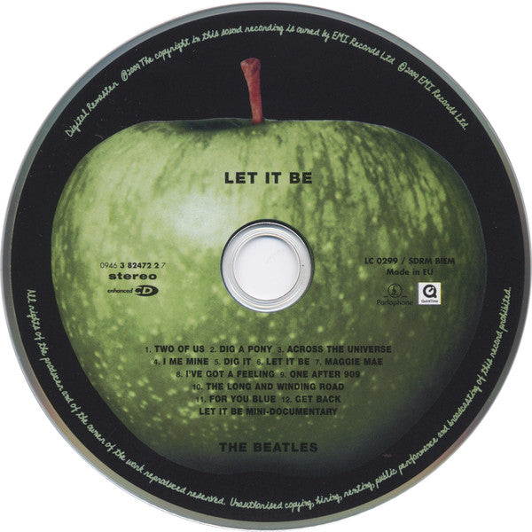 The Beatles : Let It Be (CD, Album, Enh, RE, RM, RP)