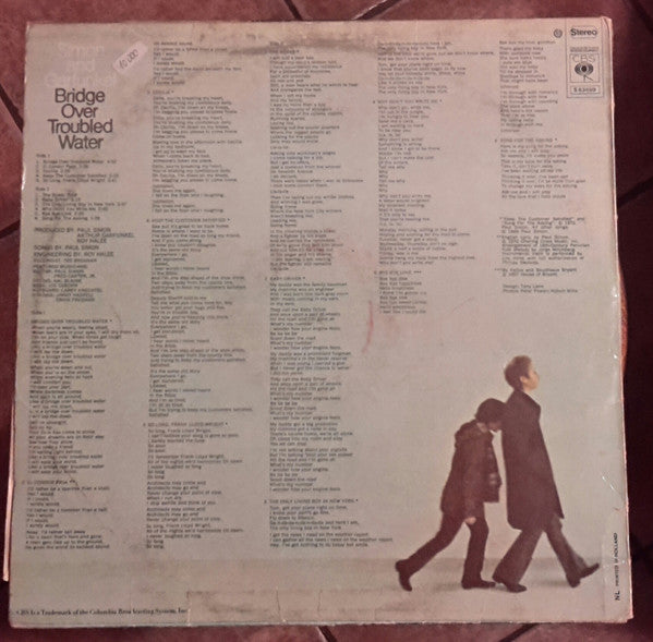 Simon And Garfunkel* : Bridge Over Troubled Water (LP, Album, RE)