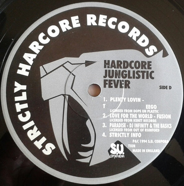 Various : Hardcore Junglistic Fever Vol. 1 (2xLP, Comp)