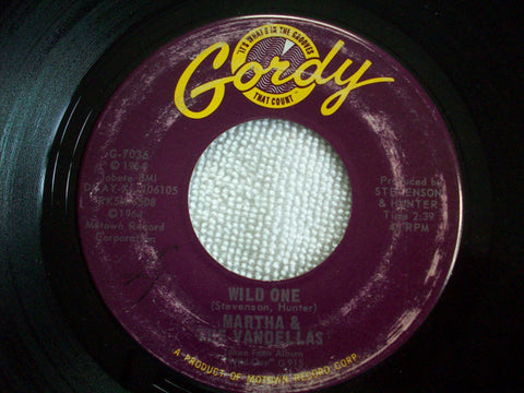 Martha & The Vandellas* : Wild One / Dancing Slow (7", Single)