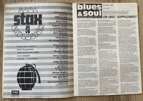 Blues & Soul Monthly Music Review November 1969