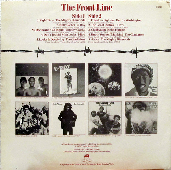 Various : The Front Line (LP, Mono, Smplr)