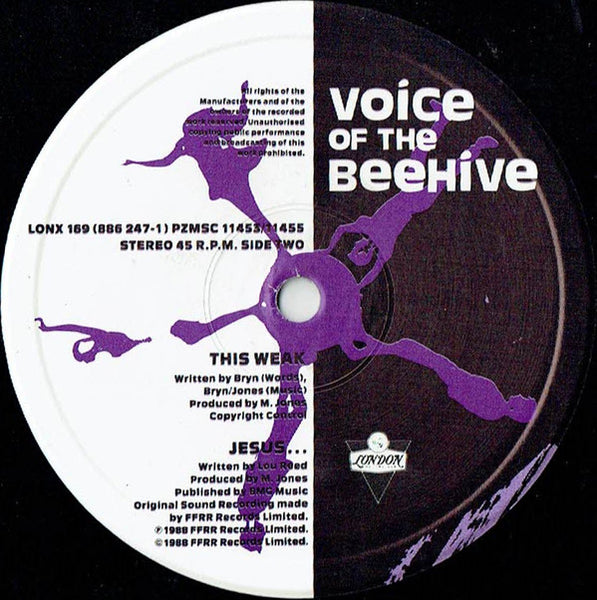 Voice Of The Beehive : I Walk The Earth (12", Single)