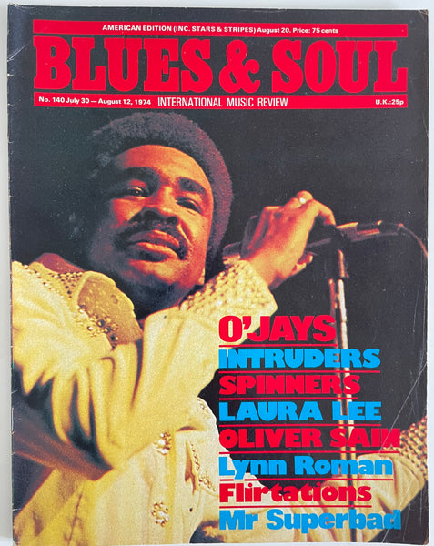 Blues & Soul Magazine - No. 140 July 30-August 12, 1974