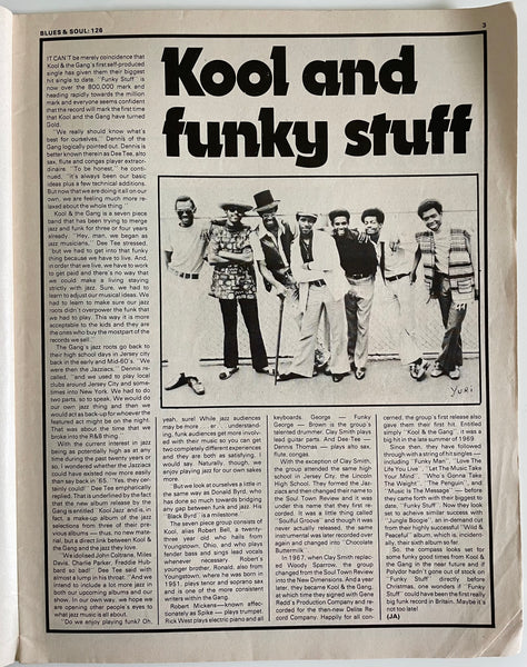 Blues & Soul Magazine - No. 126 January 15-28, 1974