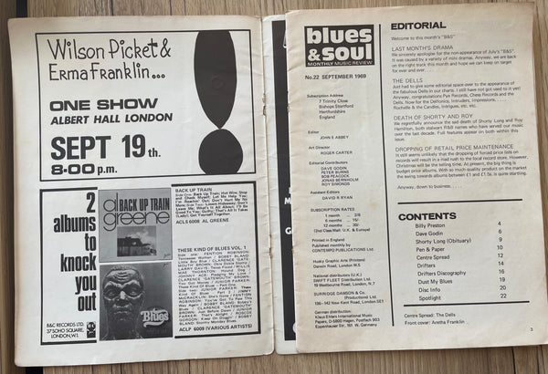 Blues & Soul Monthly Music Review September 1969
