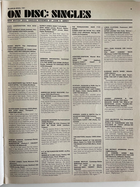 Blues & Soul Magazine - No. 141 August 13-26, 1974