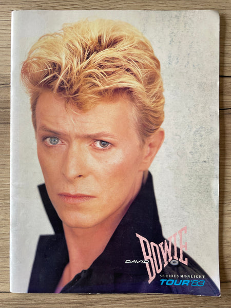 David Bowie Serious Moonlight Tour ‘83 Programme