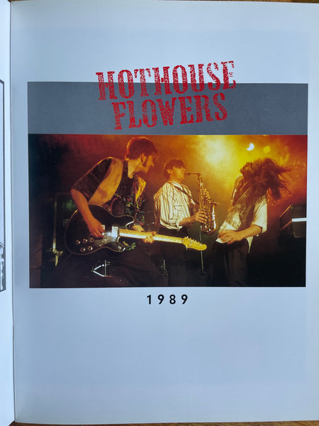 Hothouse Flowers - People to People Tour Programme 1989