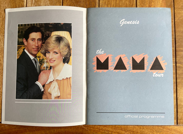 Genesis - Mama Tour Programme 1984
